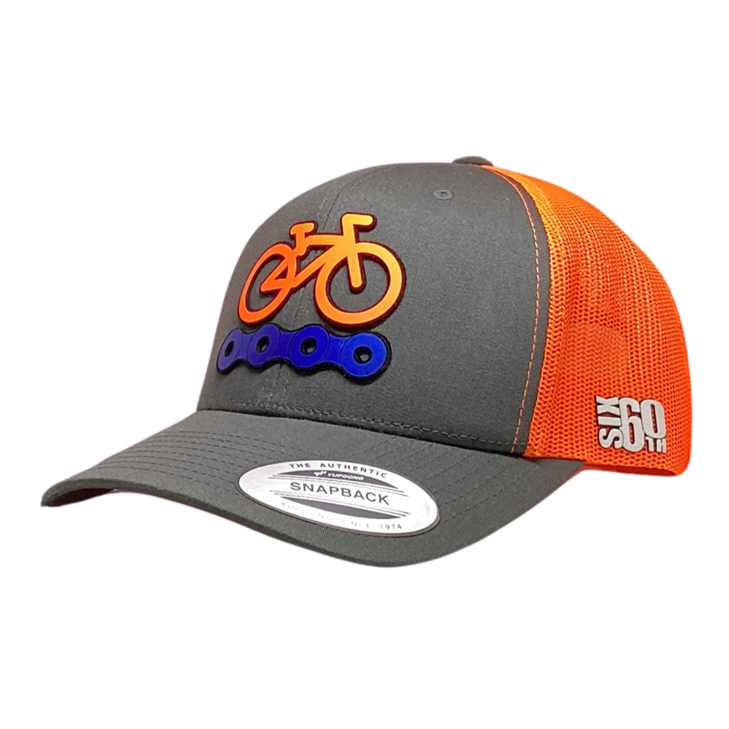 High-Visibility Cycling Cap - Cycle Chain Snapback