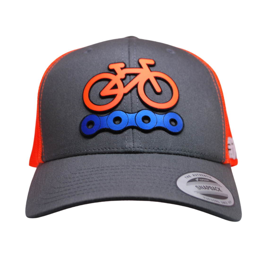 High-Visibility Cycling Cap - Cycle Chain Snapback